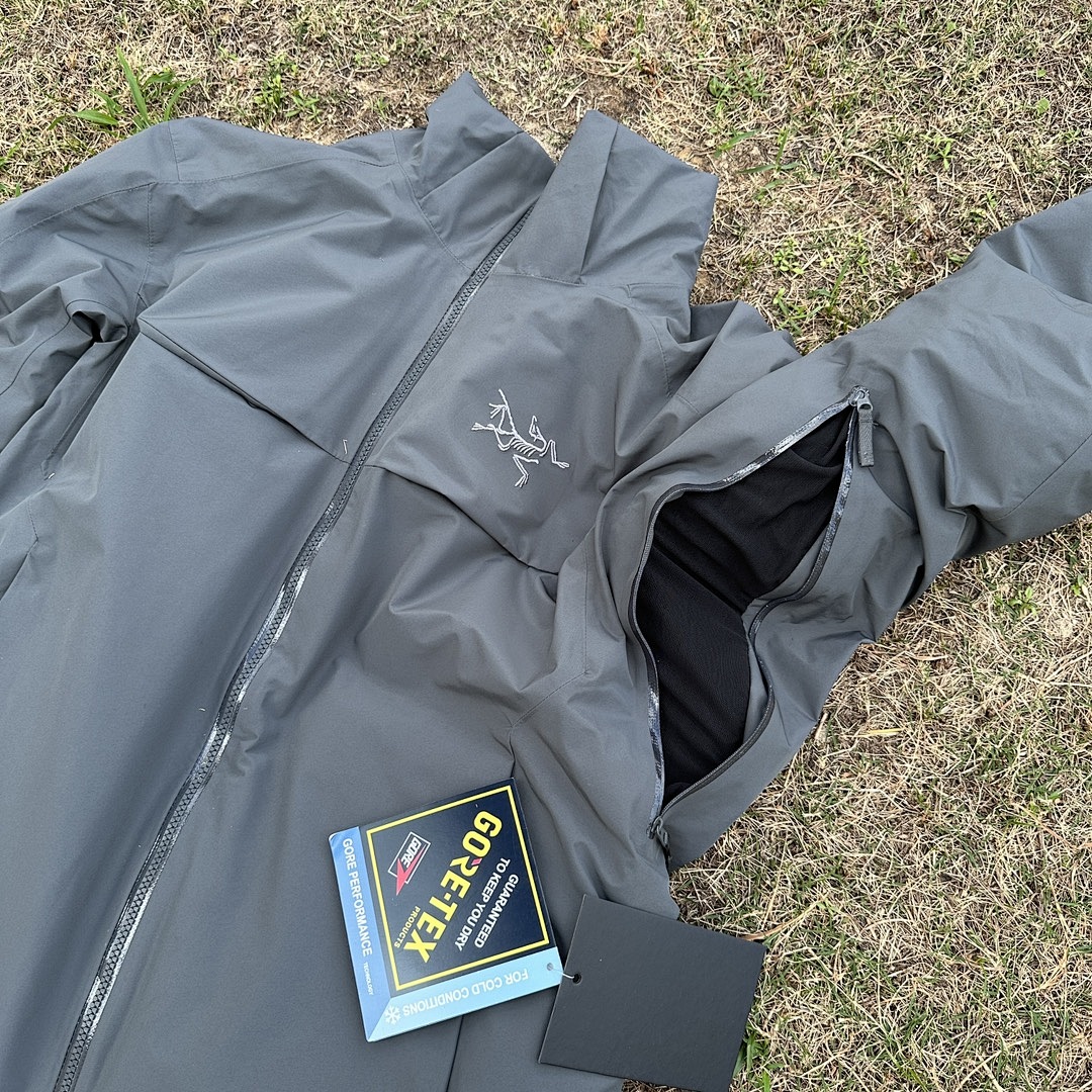 Arc'teryx Macai Jacket Black Sea Blue SIZE: XL - Image 5