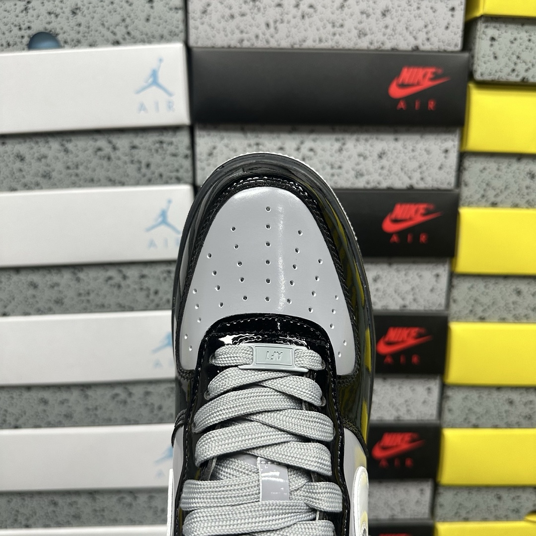 Nike Air Force 1 Low Syna Central Cee Black White Smoke (Grey) - Image 4