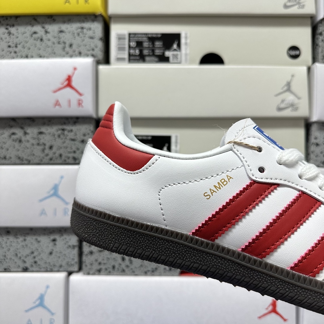 Adidas Samba OG White Better Scarlet IG1025 - Image 8
