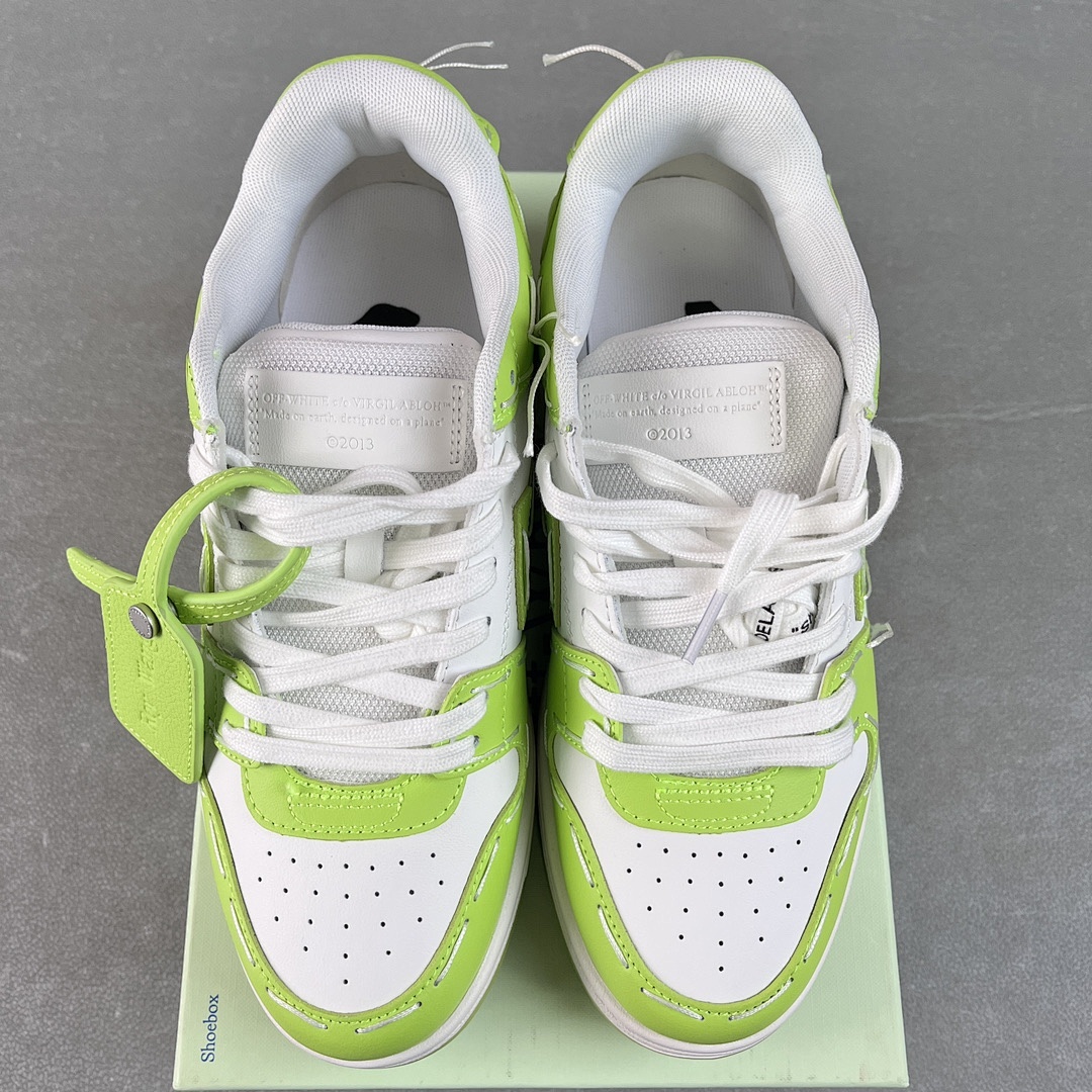 Off-White White Green Stitching - Image 4