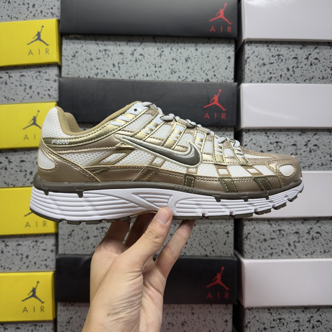Nike P-6000 Sail Linen Dark Hazel - Image 8
