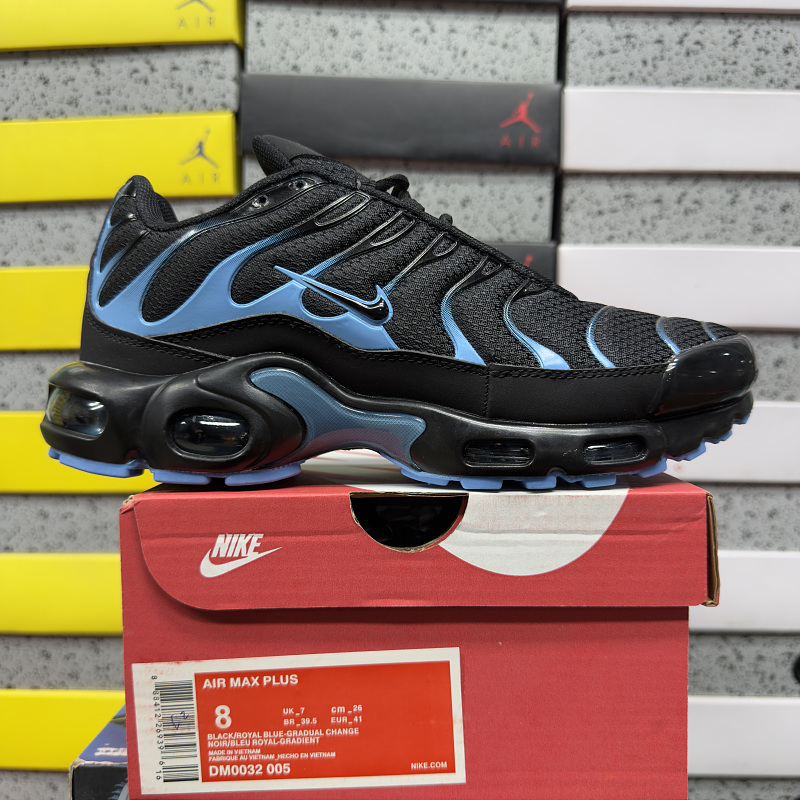 Nike Air Max Plus Black University (Blue)