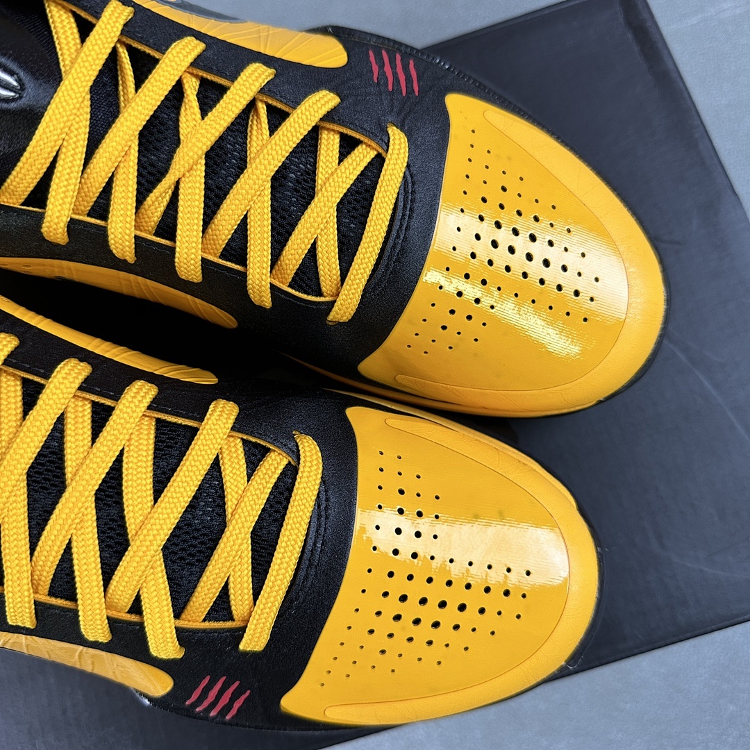 Nike Kobe 5 Protro Bruce Lee (Black Yellow) - Image 5