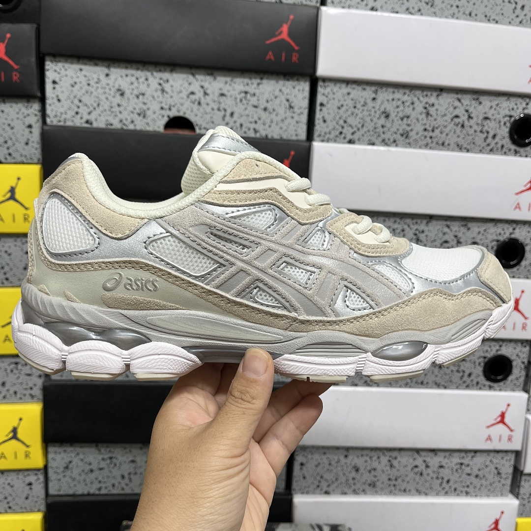 ASICS Gel-NYC White Oyster (Grey) - Image 6