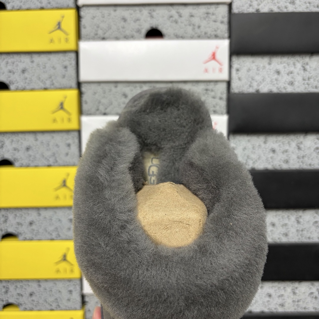 UGG Coquette Slipper Grey Thin Sole Star Slippers -5125 - Image 5