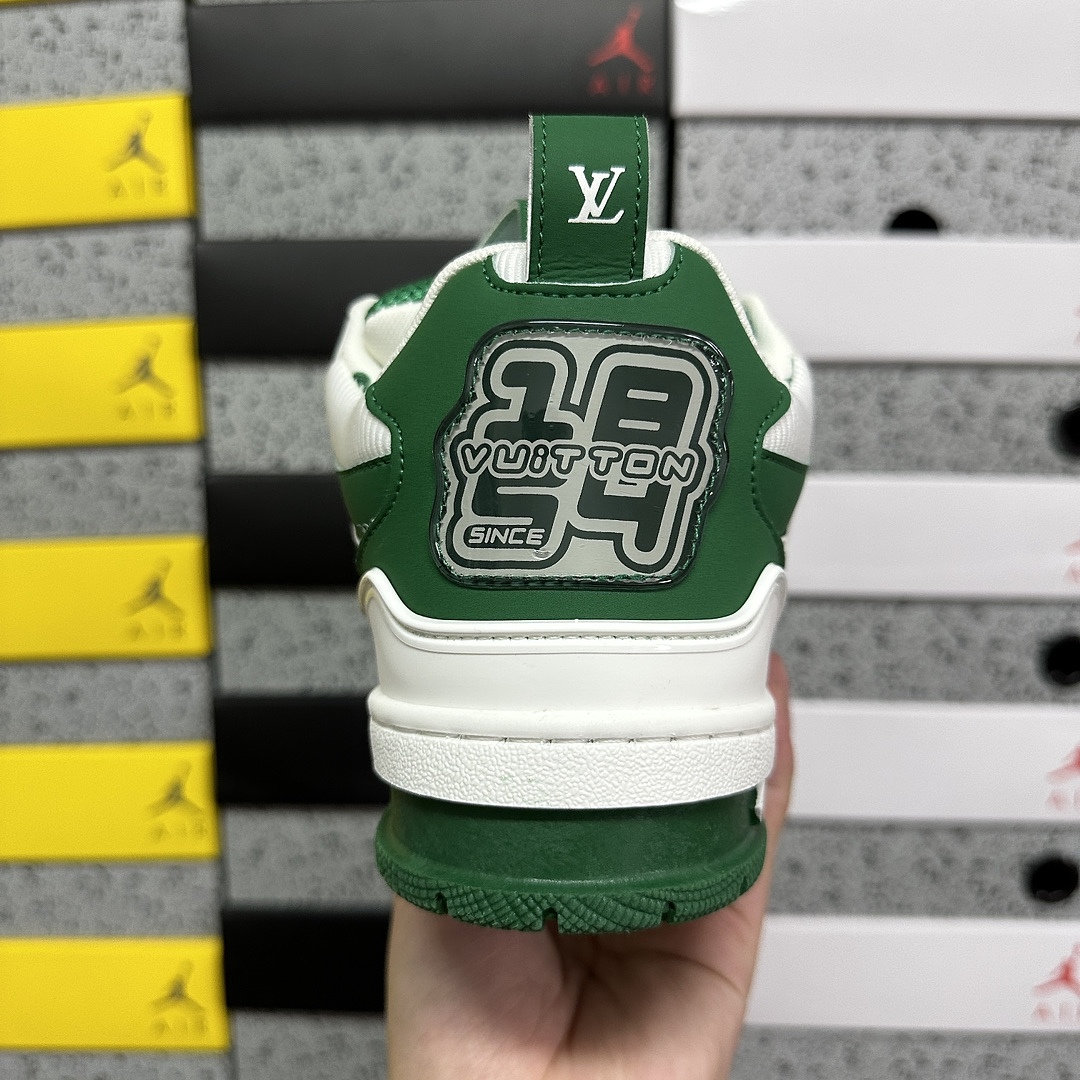 Louis Vuitton Skate Sneaker SK8 (White Green) - Image 7