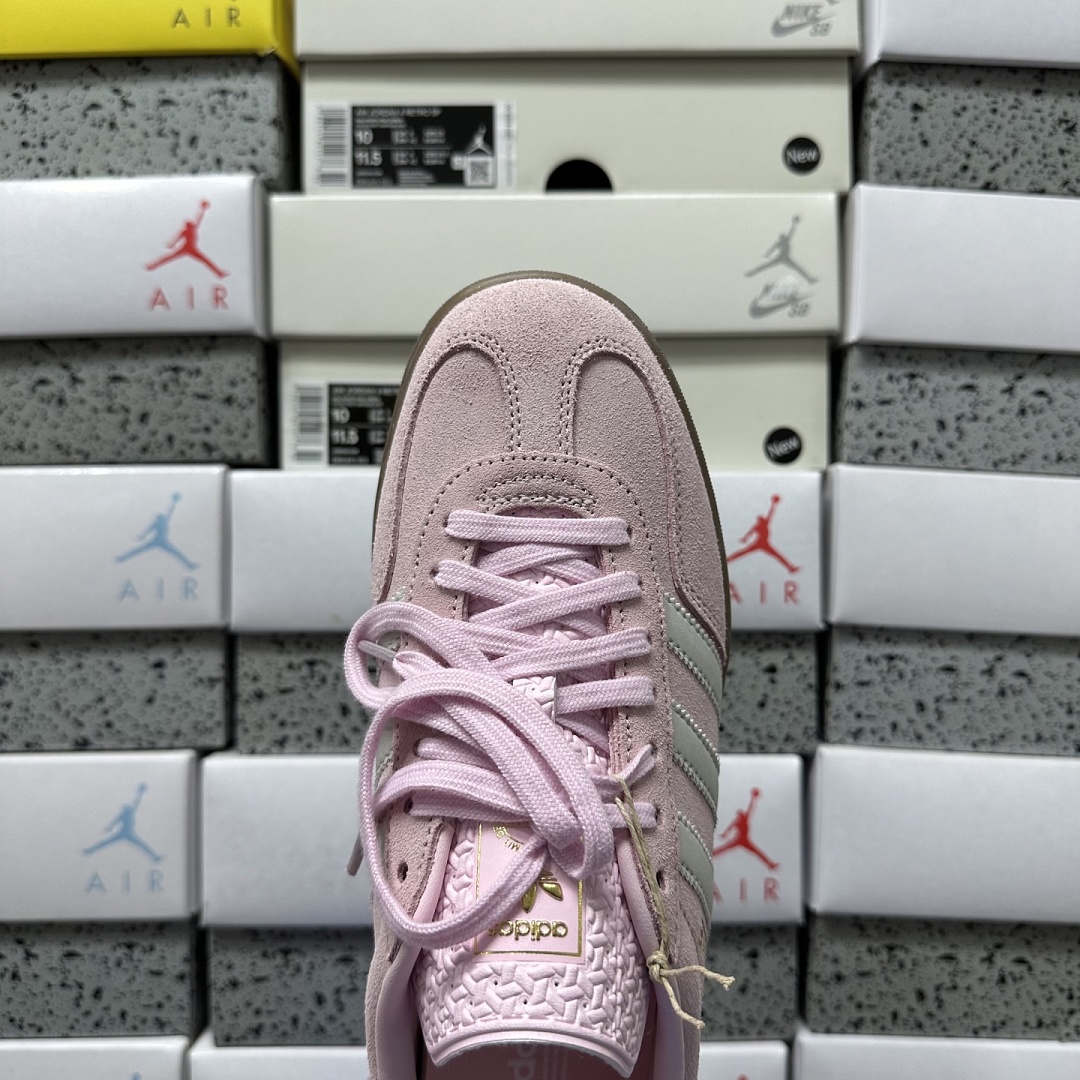 Adidas Gazelle Indoor Clear Pink Off White JI2716 - Image 2