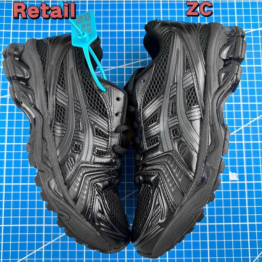 ASICS Gel-Kayano 14 Black Graphite Grey 120A019-001 - Image 7