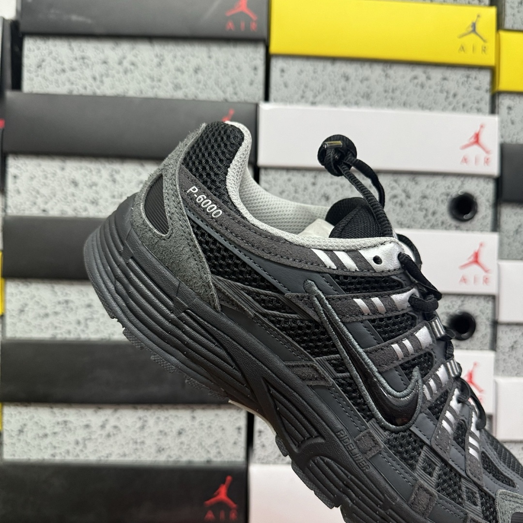 Nike P-6000 Suede Anthracite (Metallic Silver) - Image 8