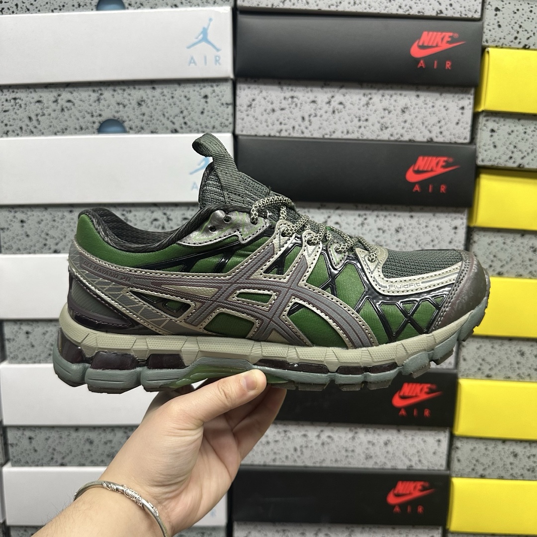 ASICS UB10-S Gel-Kayano 20 Kiko Kostadinov Moss Gunmetal - Image 3