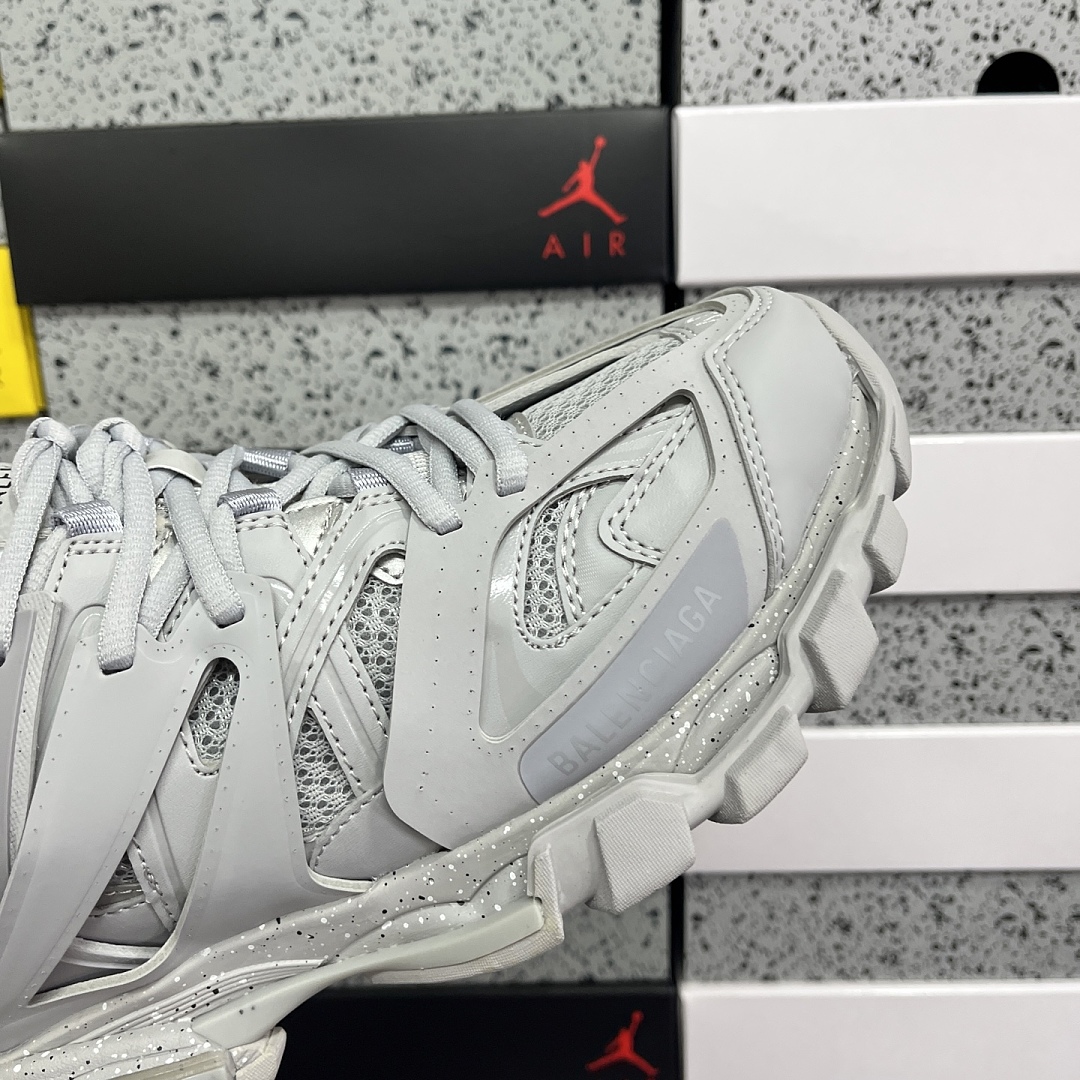 Balenciaga Track Light Grey Outsole Speckled - Image 10