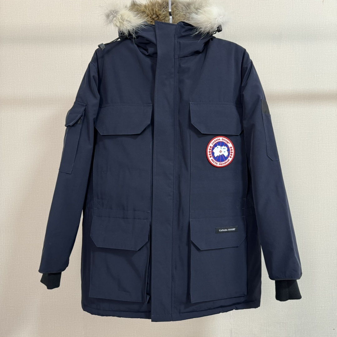 Canada Goose Parka 65 Dark Blue 2 - Image 12