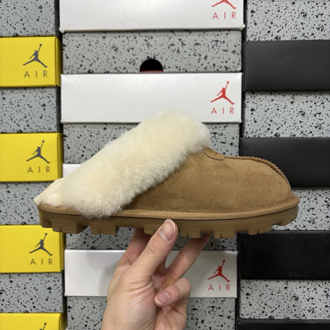 UGG Coquette Slipper Chestnut Thin Sole Star -5125 - Image 4