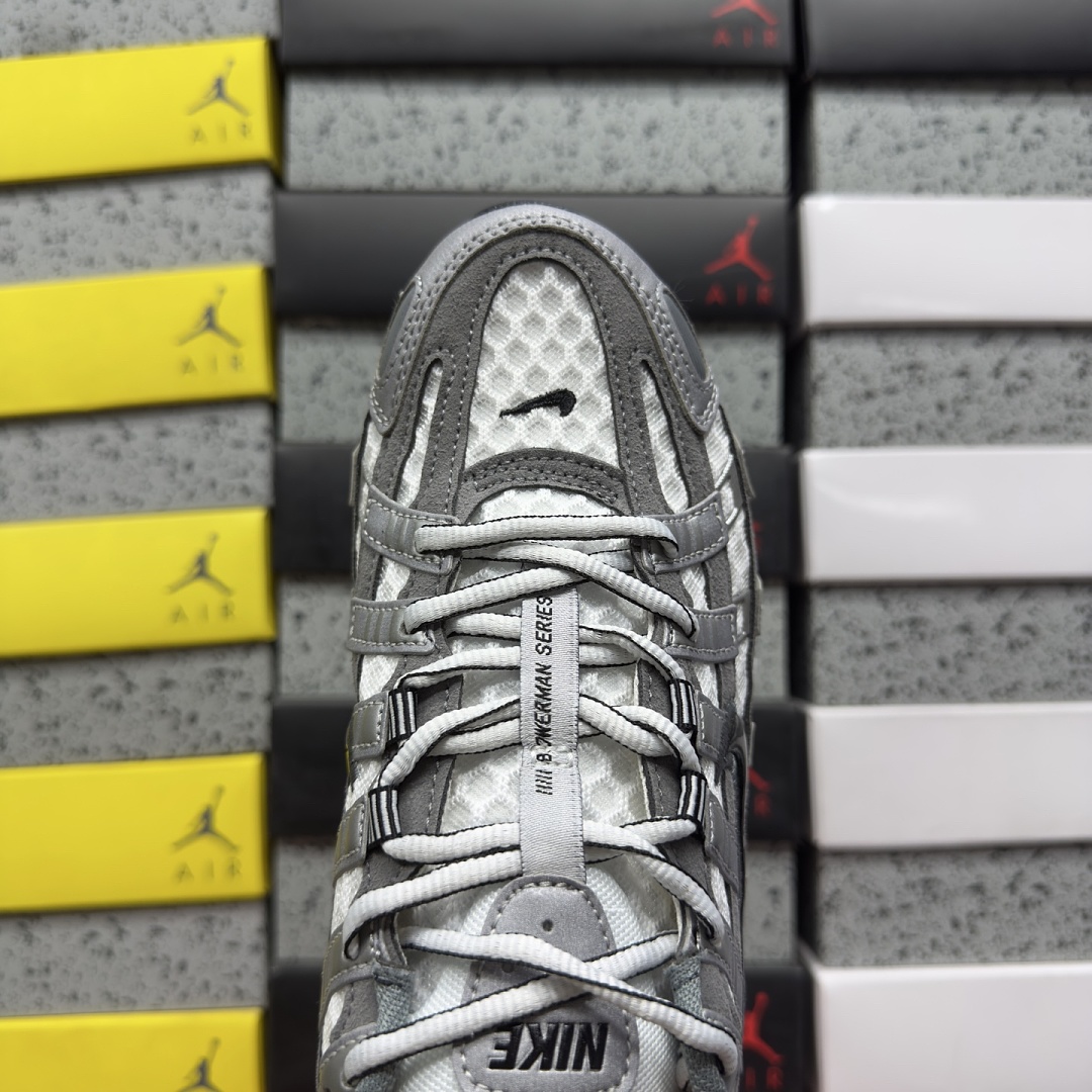 Nike P-6000 White Metallic Cool (Grey Black) - Image 9