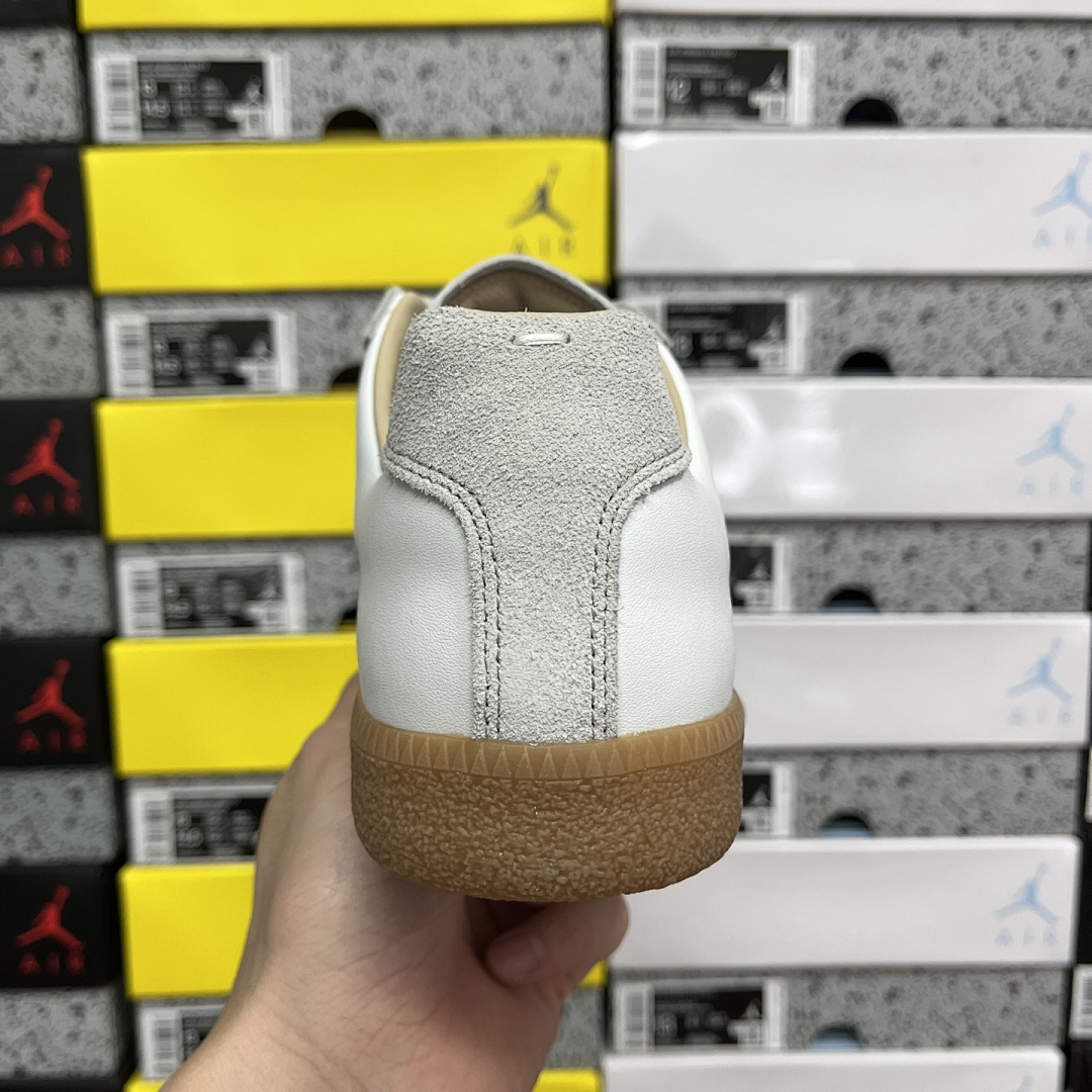 On Running Maison Margiela Replica German Army Trainer GAT LJ : White Grey 1163/1 - Image 3