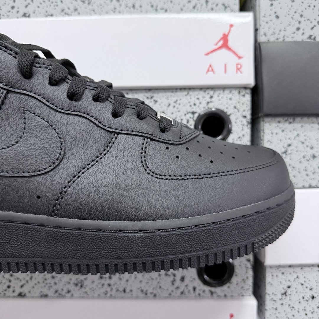Nike Air Force 1 Low Supreme Black Sup - Image 6