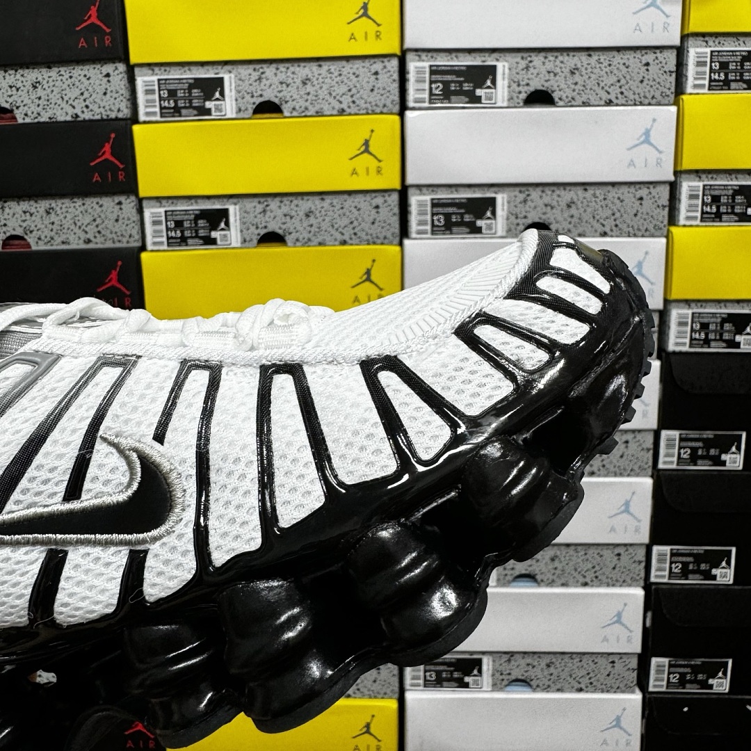 Nike Shox TL Metallic Silver Wolf (Grey) - Image 3