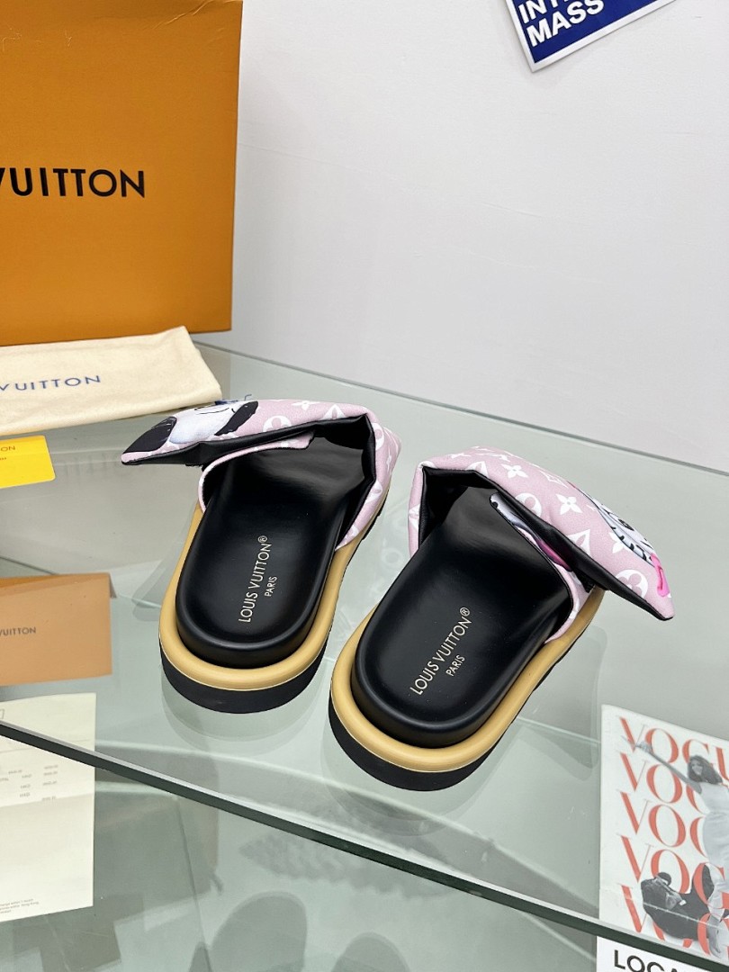 Louis Vuitton Velcro Slippers - Image 5