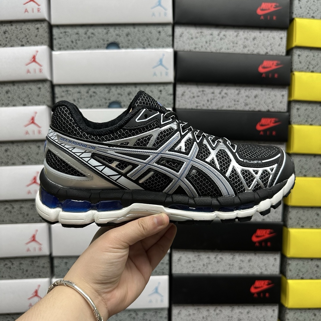 ASICS Gel-Kayano 20 (Black Pure Silver) - Image 5