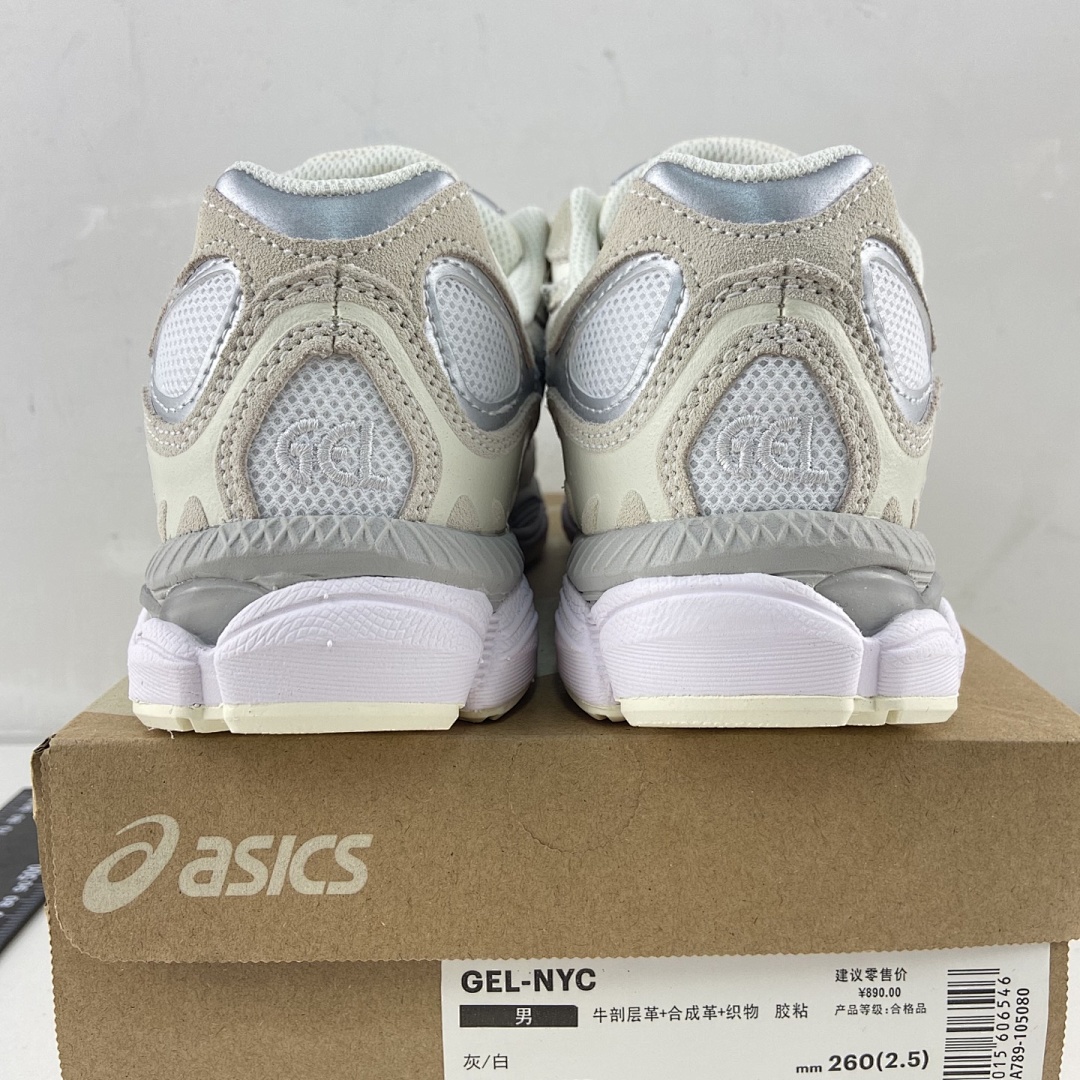 ASICS Gel-NYC White Oyster Grey NYC - Image 2
