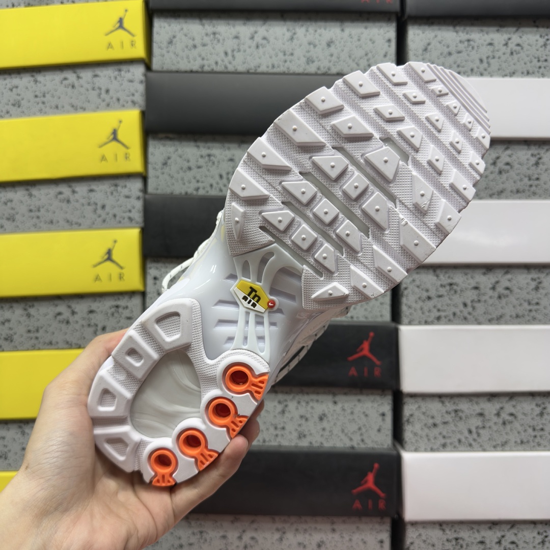 Nike Air Max Plus Utility Safety Orange Pure Platinum FJ4232-100 White (Strap) - Image 7