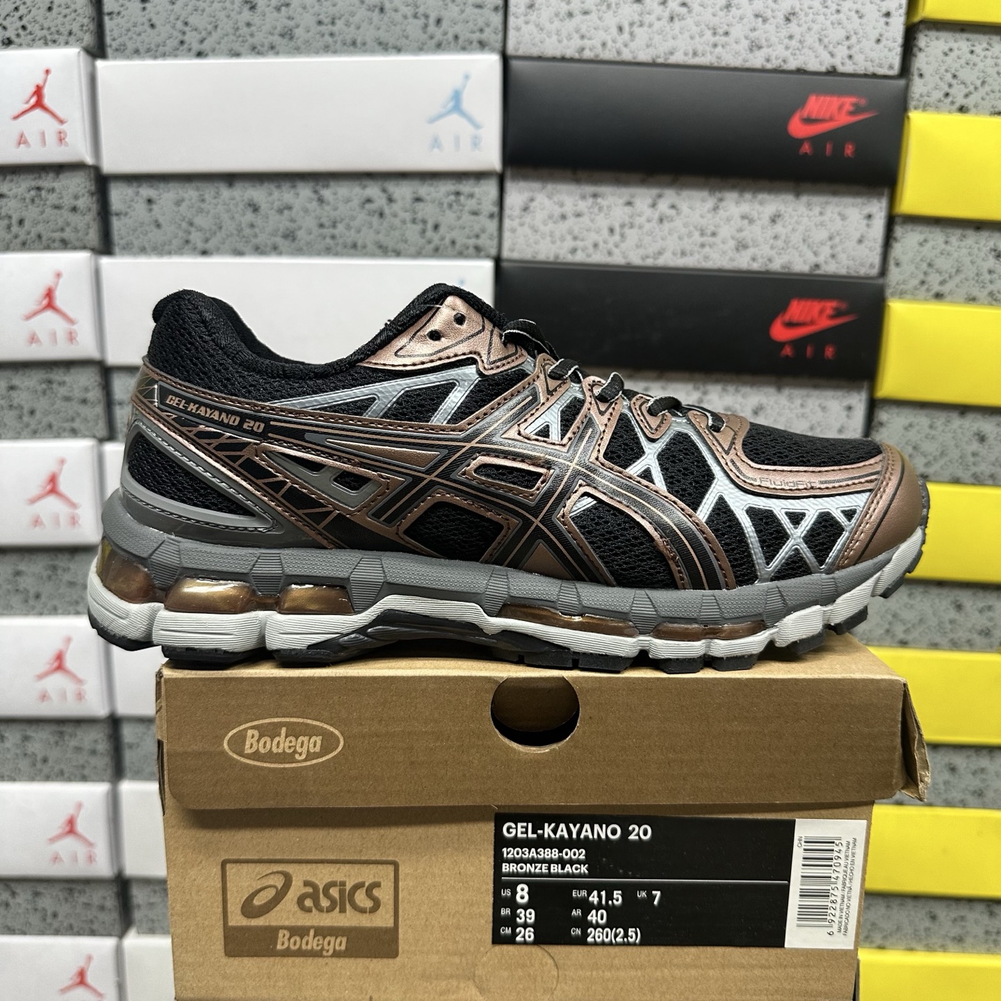 ASICS Gel-Kayano 20 Black Reddish (Brown) - Image 11