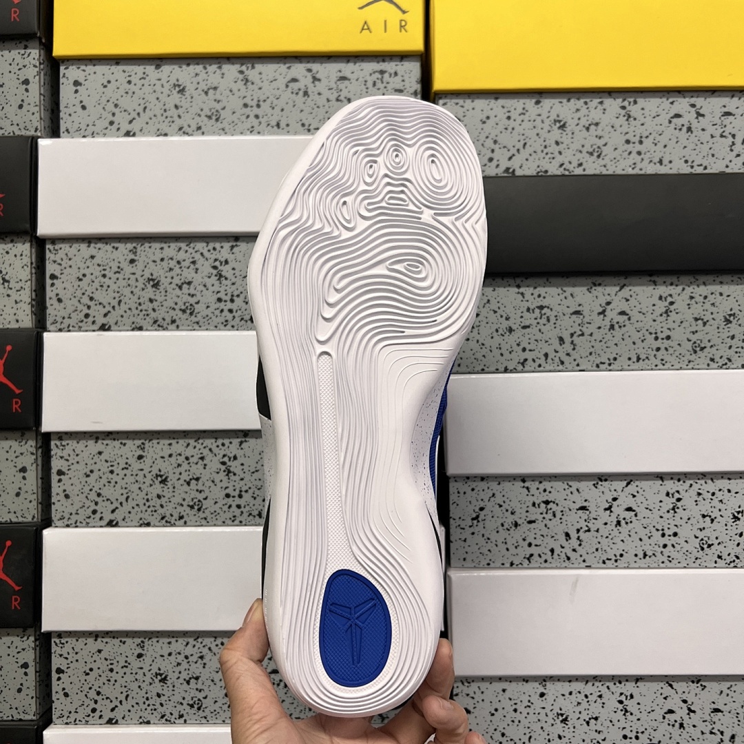 Nike Kobe 9 Elite Low EM Protro Game Royal ZK9 (Blue White) - Image 7