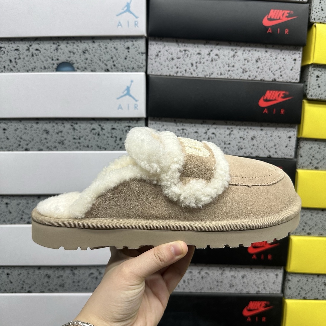 UGG Classic Half Embroidered Khaki -5095 - Image 5
