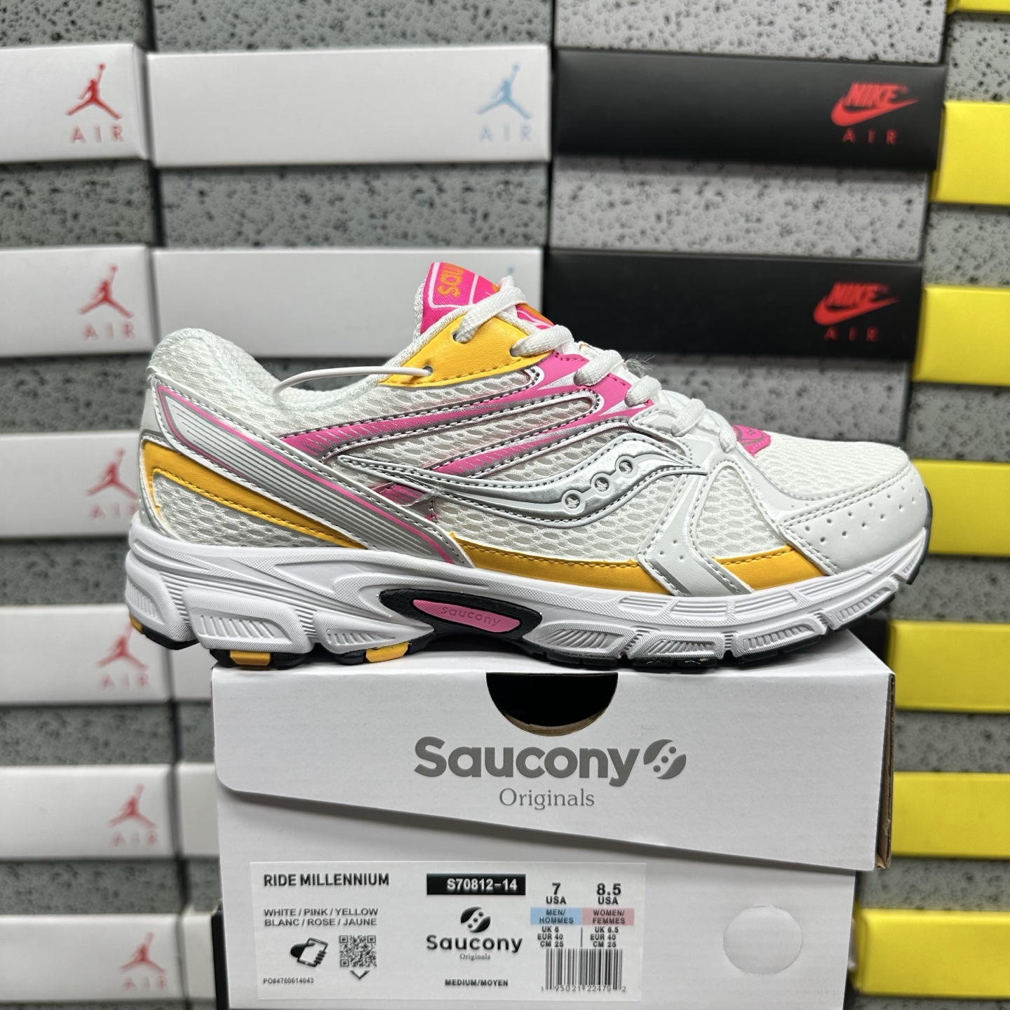 Sony Grid Ride Millennium (White Pink Orange) - Image 11