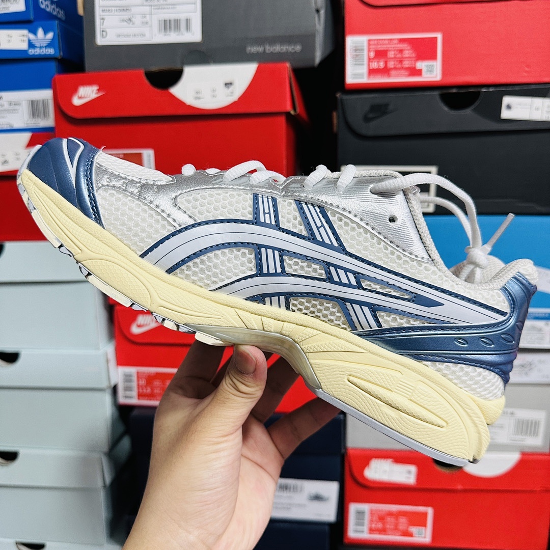 ASICS Gel-Kayano 14 Cream Metallic Blue 1203A537-102 (Silver) - Image 8