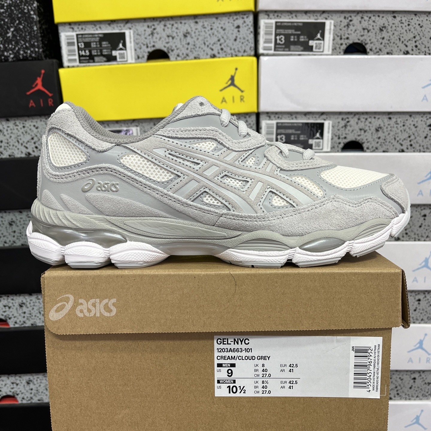 ASICS Gel-NYC Cream Cloud (Grey) - Image 11