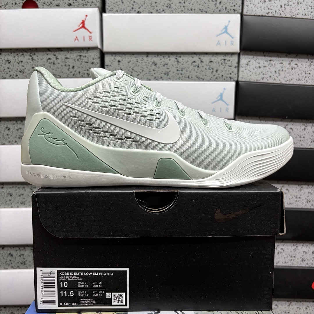 Nike Kobe 9 EM Low Protro Light Silver Steam