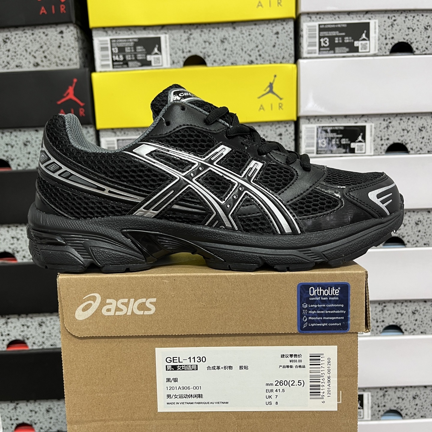 ASICS Gel 1130 Black / (Silver) - Image 10