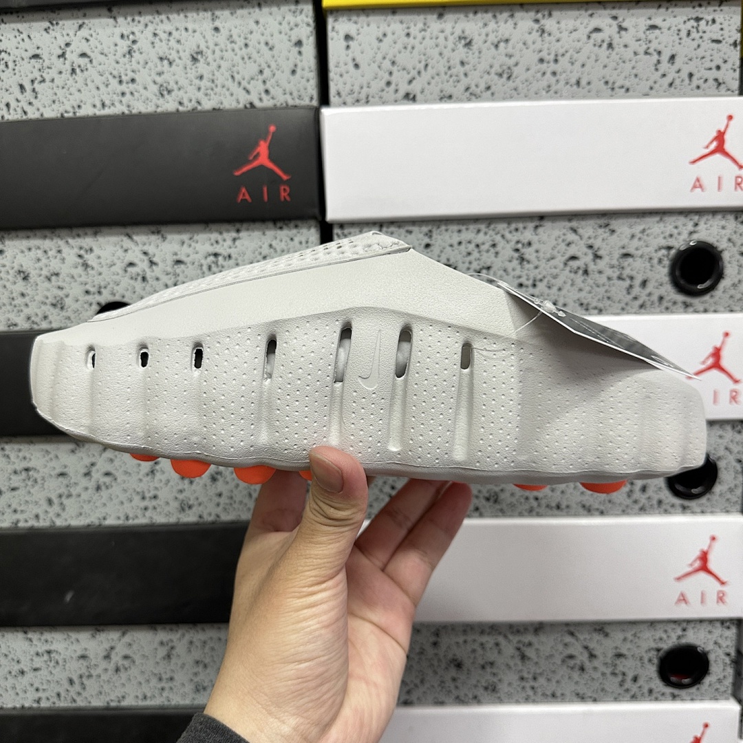 Nike Mind 001 Slide Light Smoke Grey HQ4307-003 (White) - Image 4