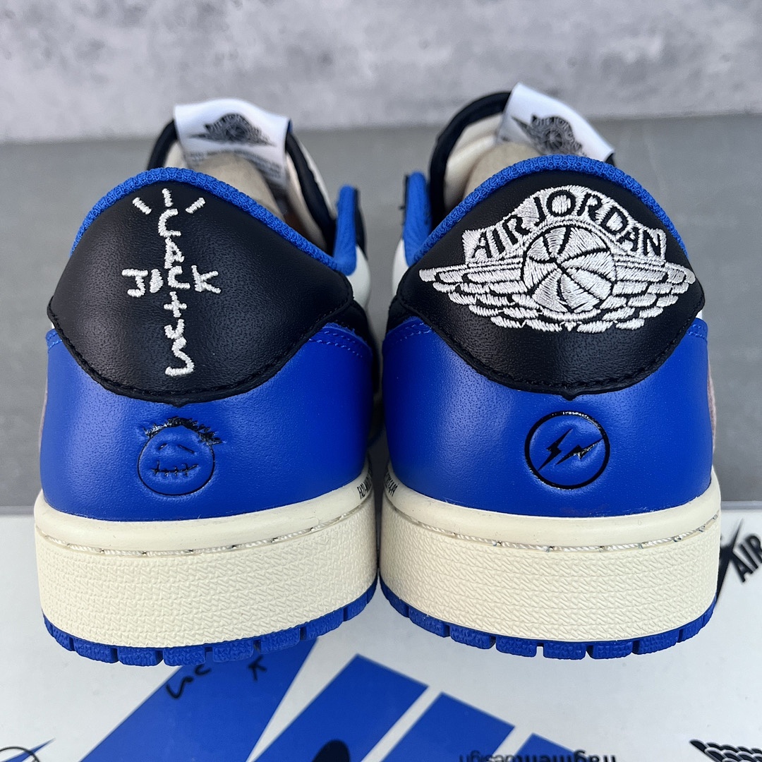 Chanel Travis Scott X Fragment Design Air Jordan 1 Low - Image 3