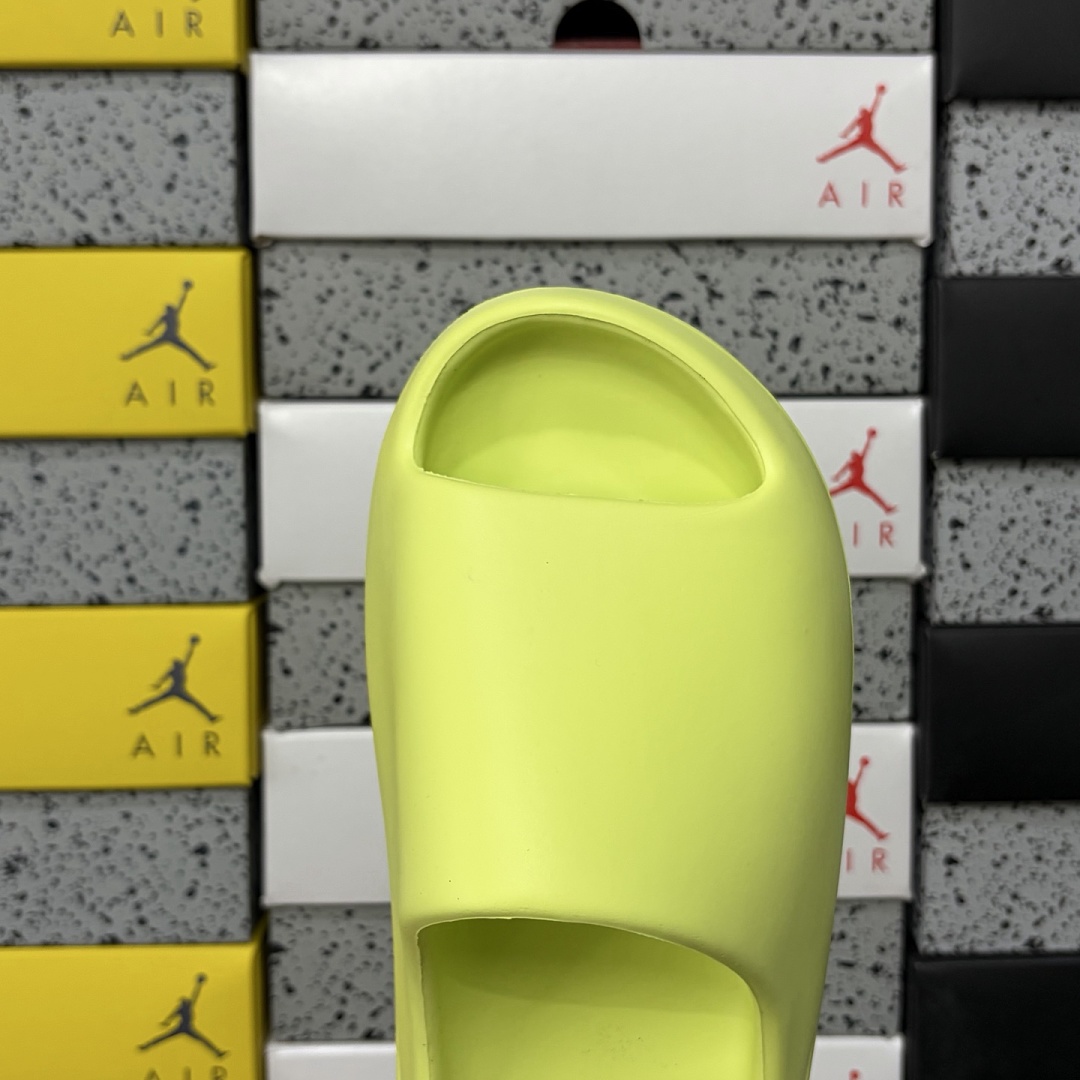 Adidas Yeezy Slide Glow Green Slides - Image 9