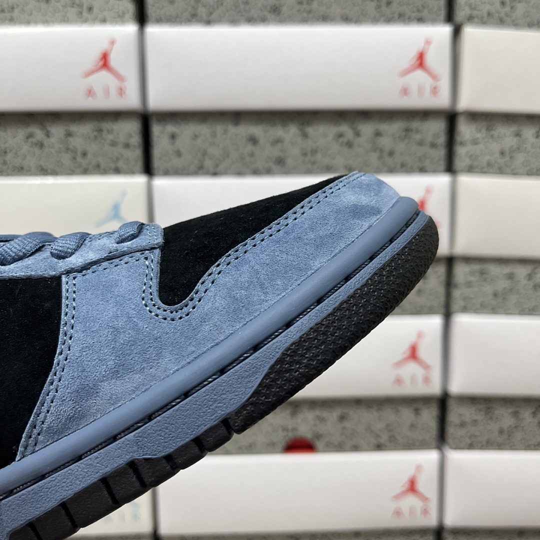 Nike SB Dunk Low Supreme 94 Ocean Fog Collab (Blue Black) - Image 9