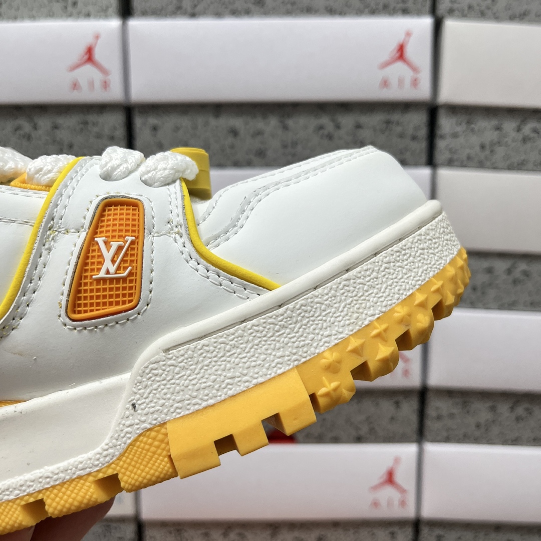 Louis Vuitton Trainer Maxi (Orange White) - Image 8