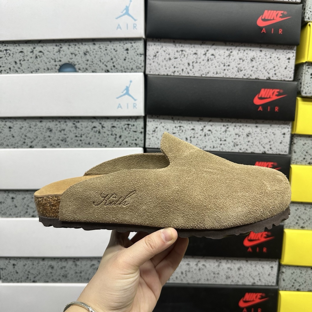 Birkenstock Birken Boston Soft Footbed Khaki Amsterdam - Image 9
