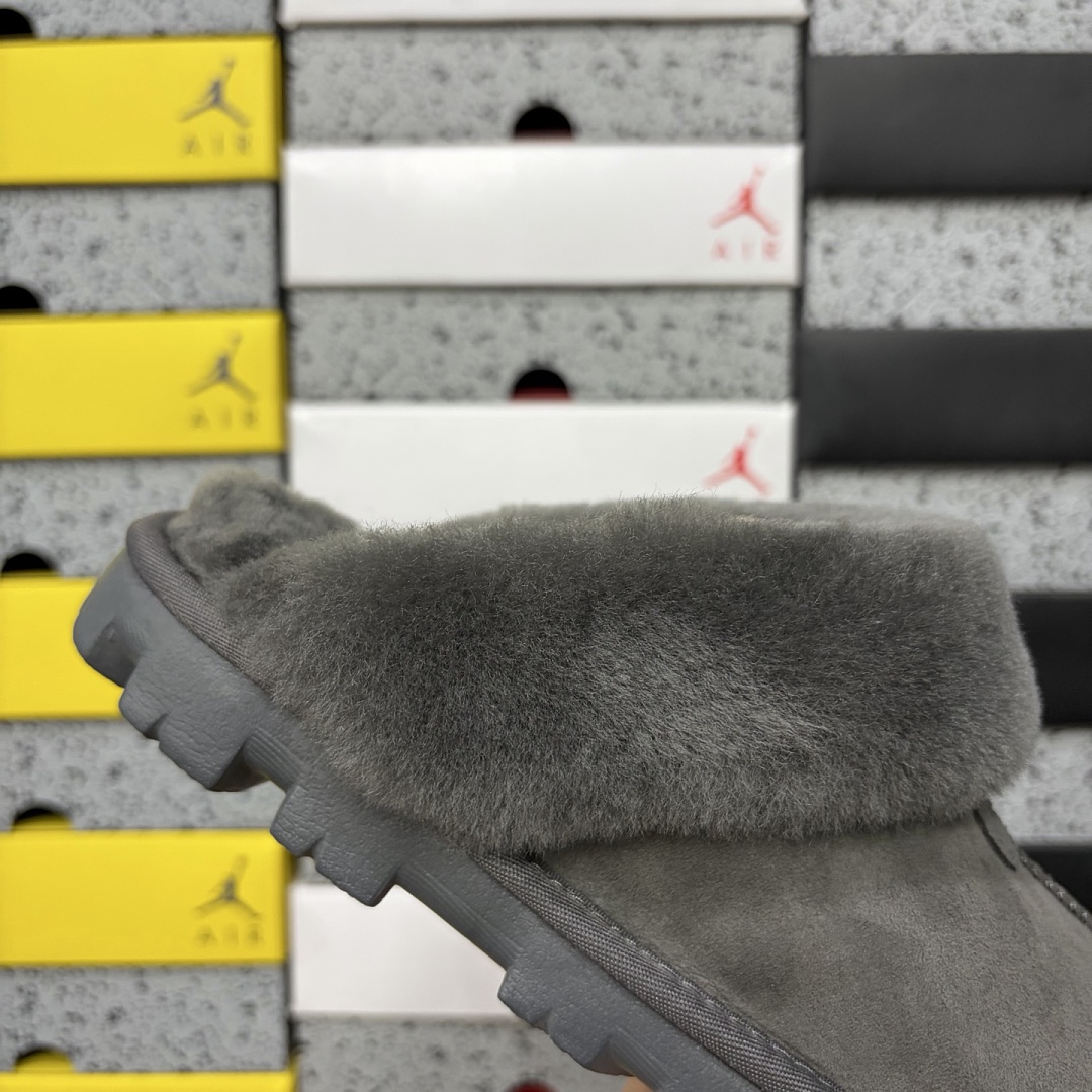 UGG Coquette Slipper Grey Thin Sole Star Slippers -5125 - Image 3