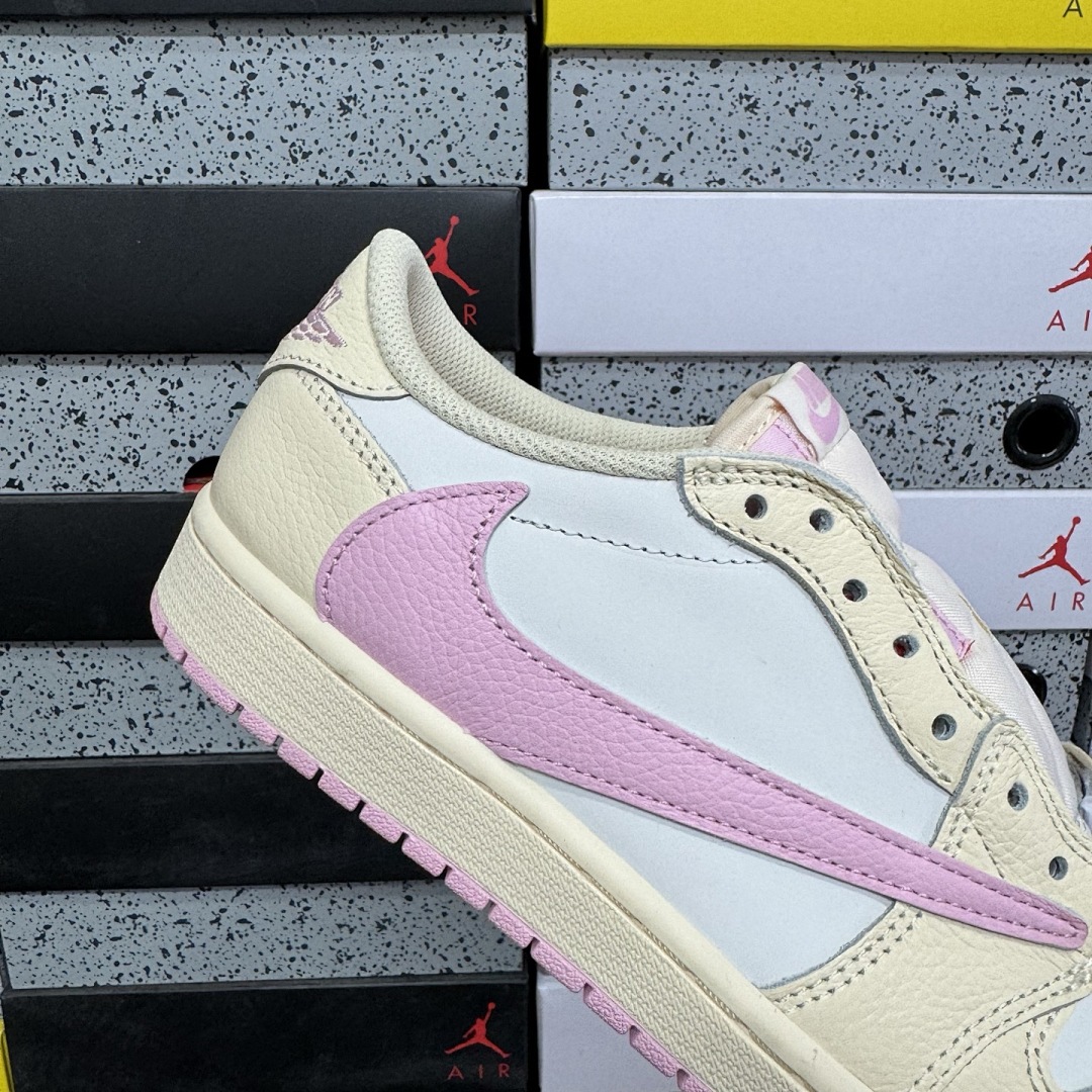 Nike Jordan 1 Retro Low OG SP Travis Scott Shy (Pink) - Image 7