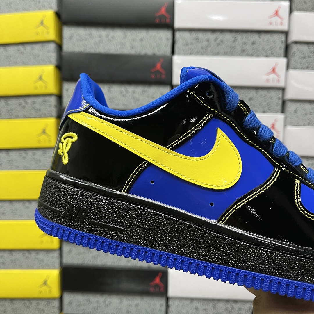 Nike Air Force 1 Low Syna Central Cee Black Optic (Yellow) - Image 3