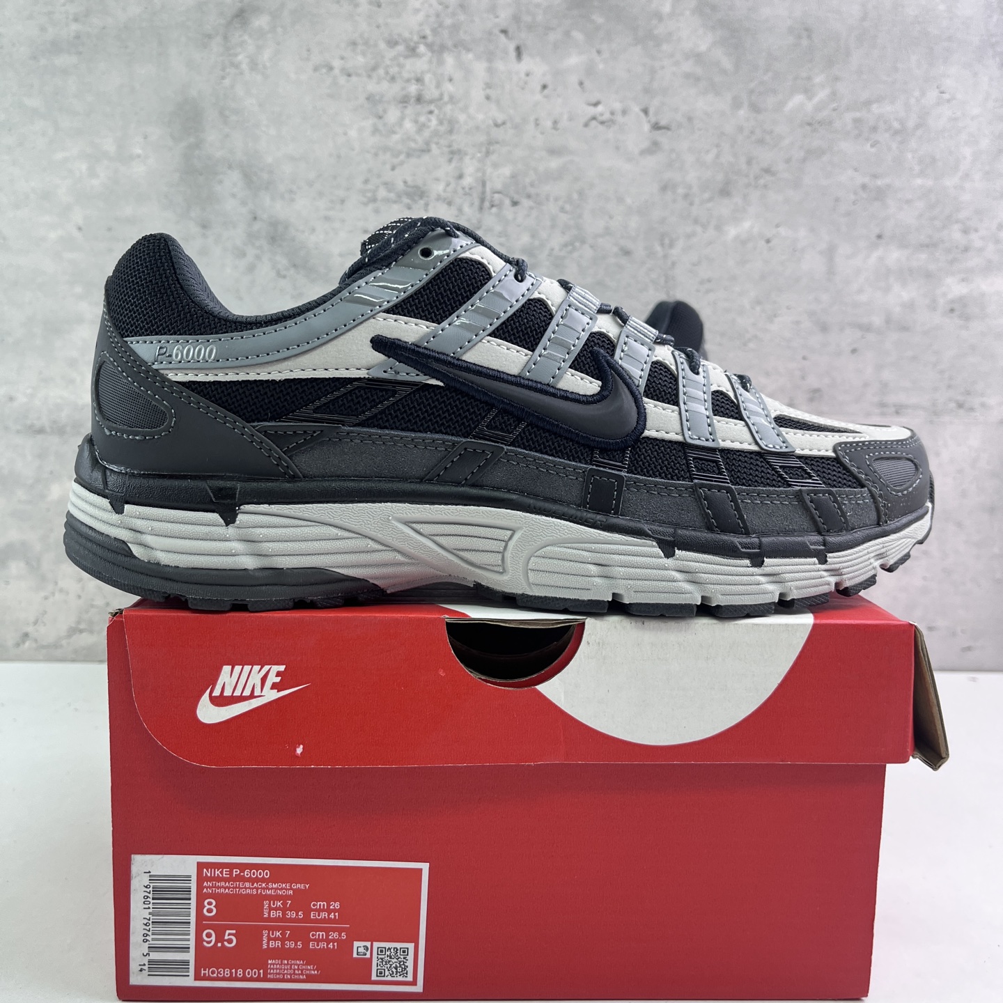 Nike P-6000 Anthracite Smoke Grey HQ3818-001 - Image 10