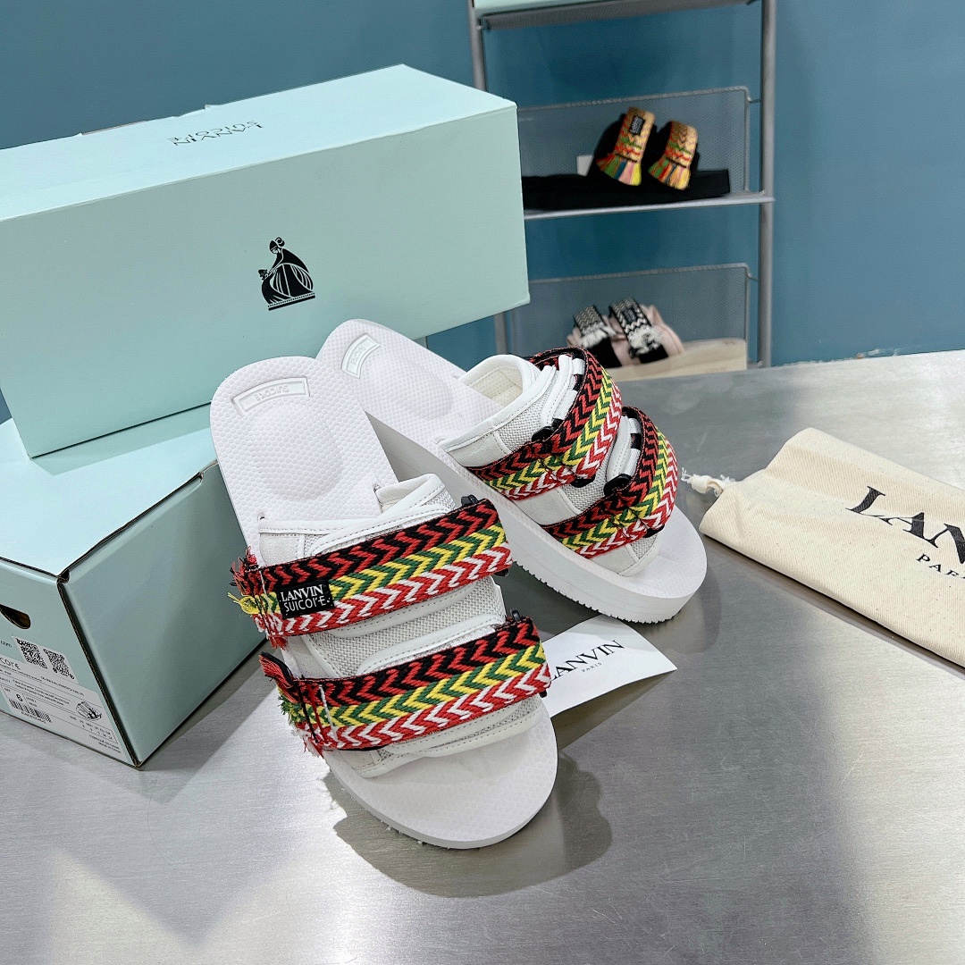 Lanvin SUICOKE X CURB Sandal - Image 7