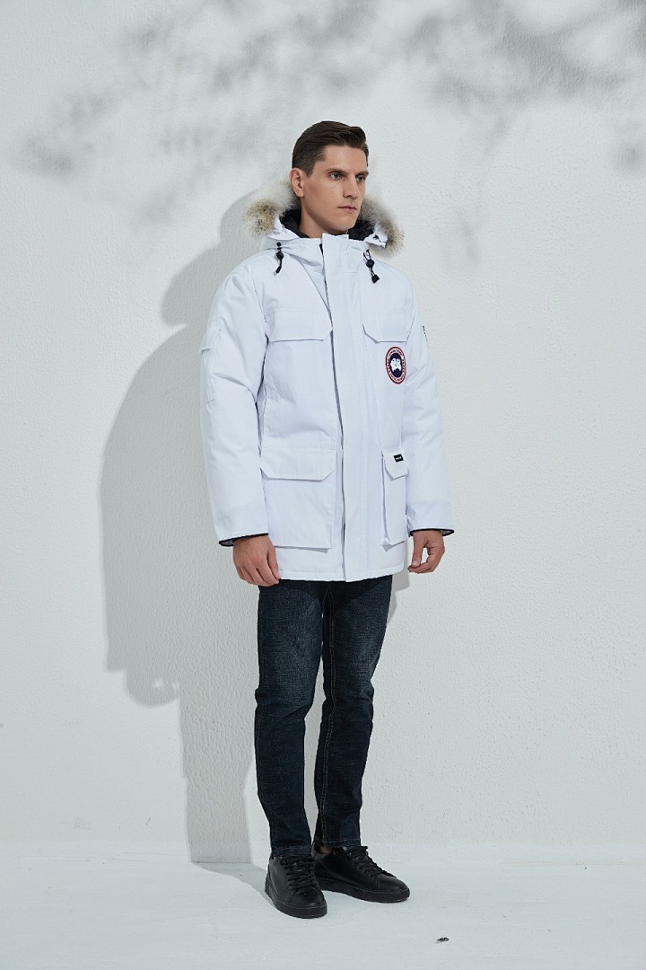 Canada Goose Parka 08 (Triple White) - Image 4