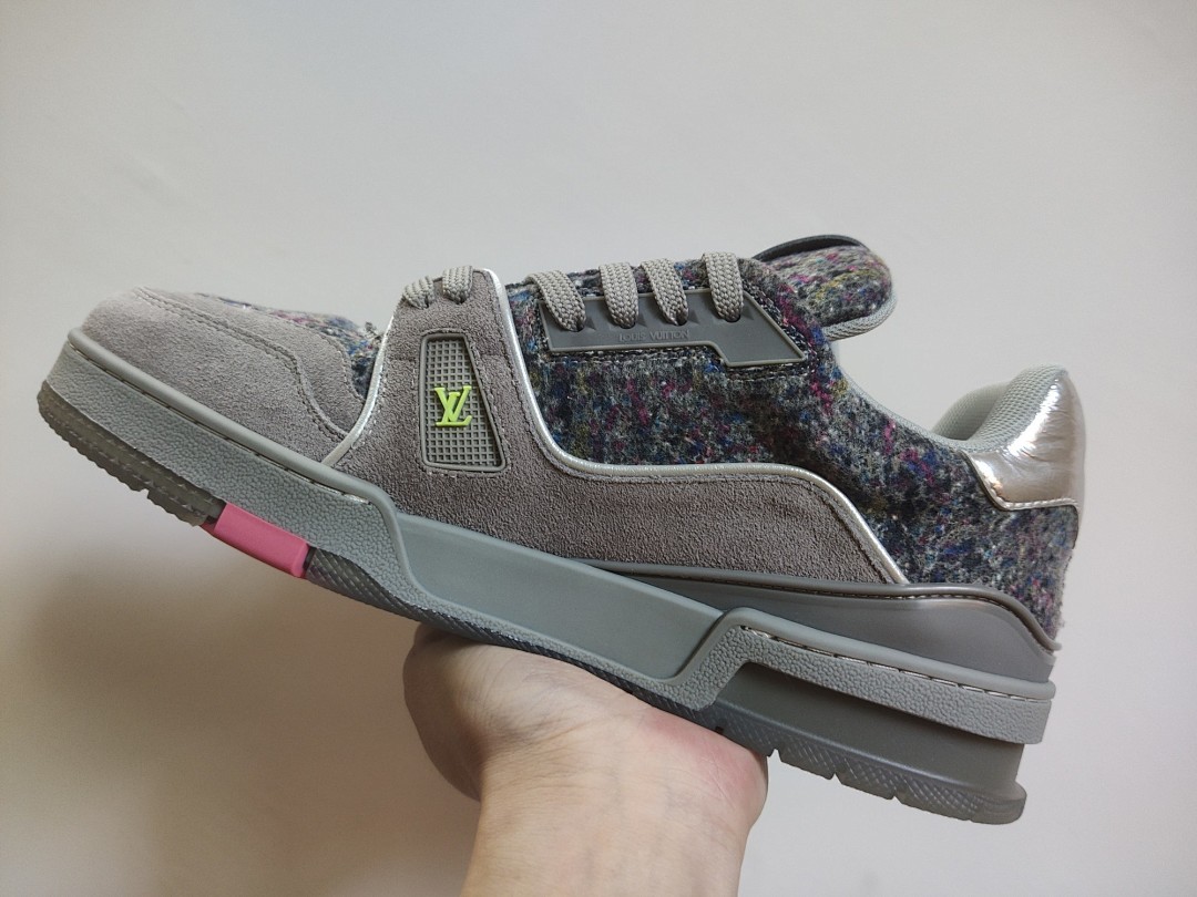 Louis Vuitton LV Trainer Grey Multicolor - Image 6