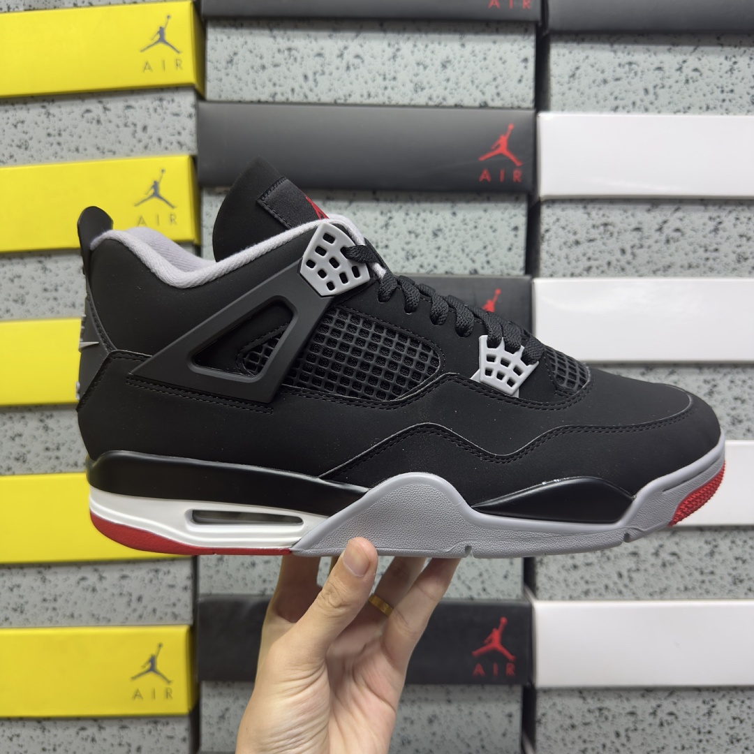 Nike Jordan 4 Retro OG (Bred) - Image 6