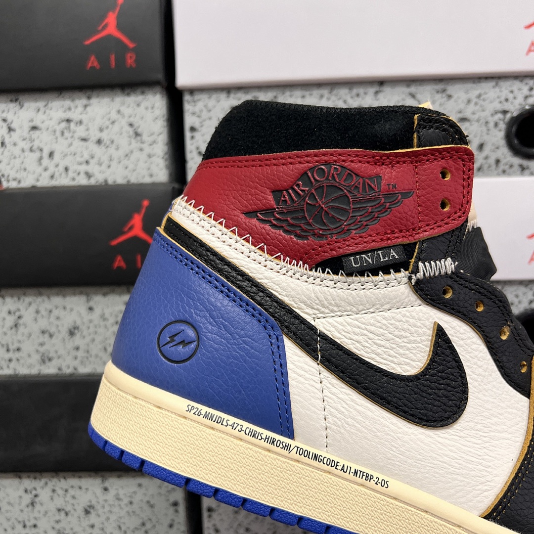 Nike Fragment X Union LA Varsity Red Sport Royal UN Big Lightning - Image 7