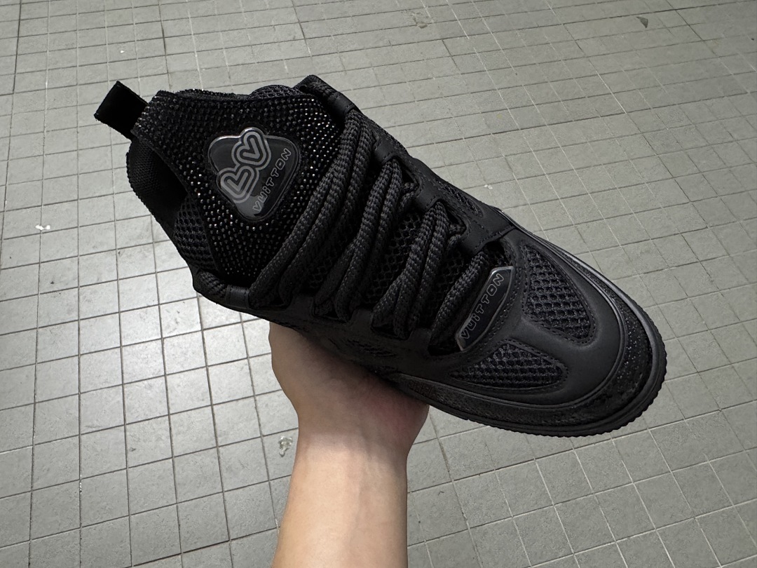Louis Vuitton LV SkateBlack Sports Shoes - Image 6