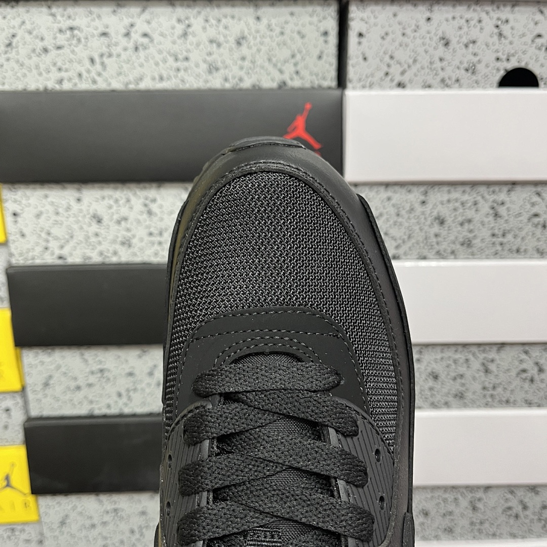 Nike Air Max 90 Recraft (Triple Black) - Image 6